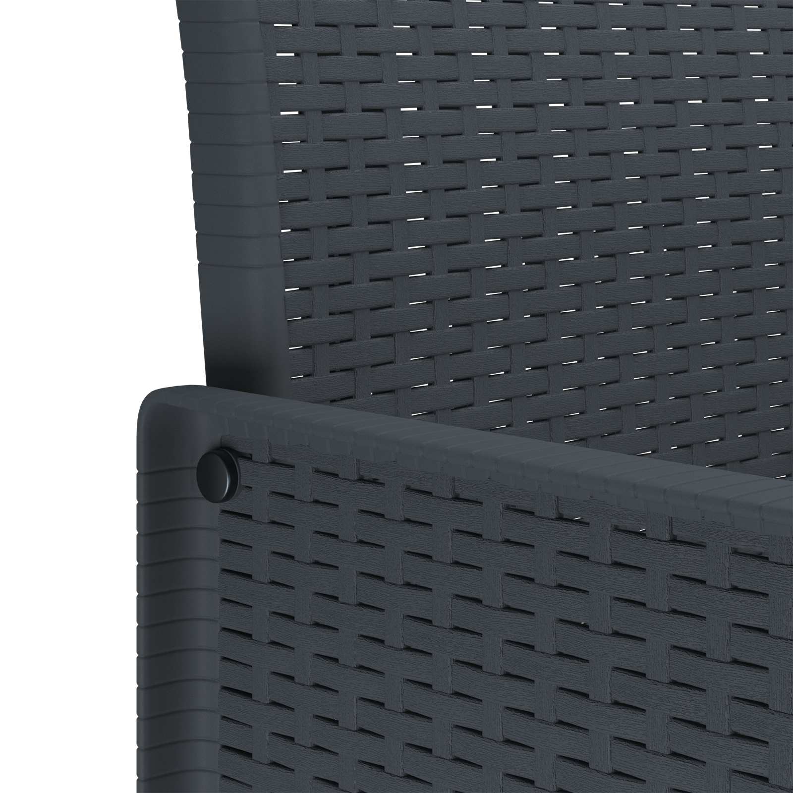 Ensemble de salle à manger pour jardin 9 pcs Anthracite - XIOS