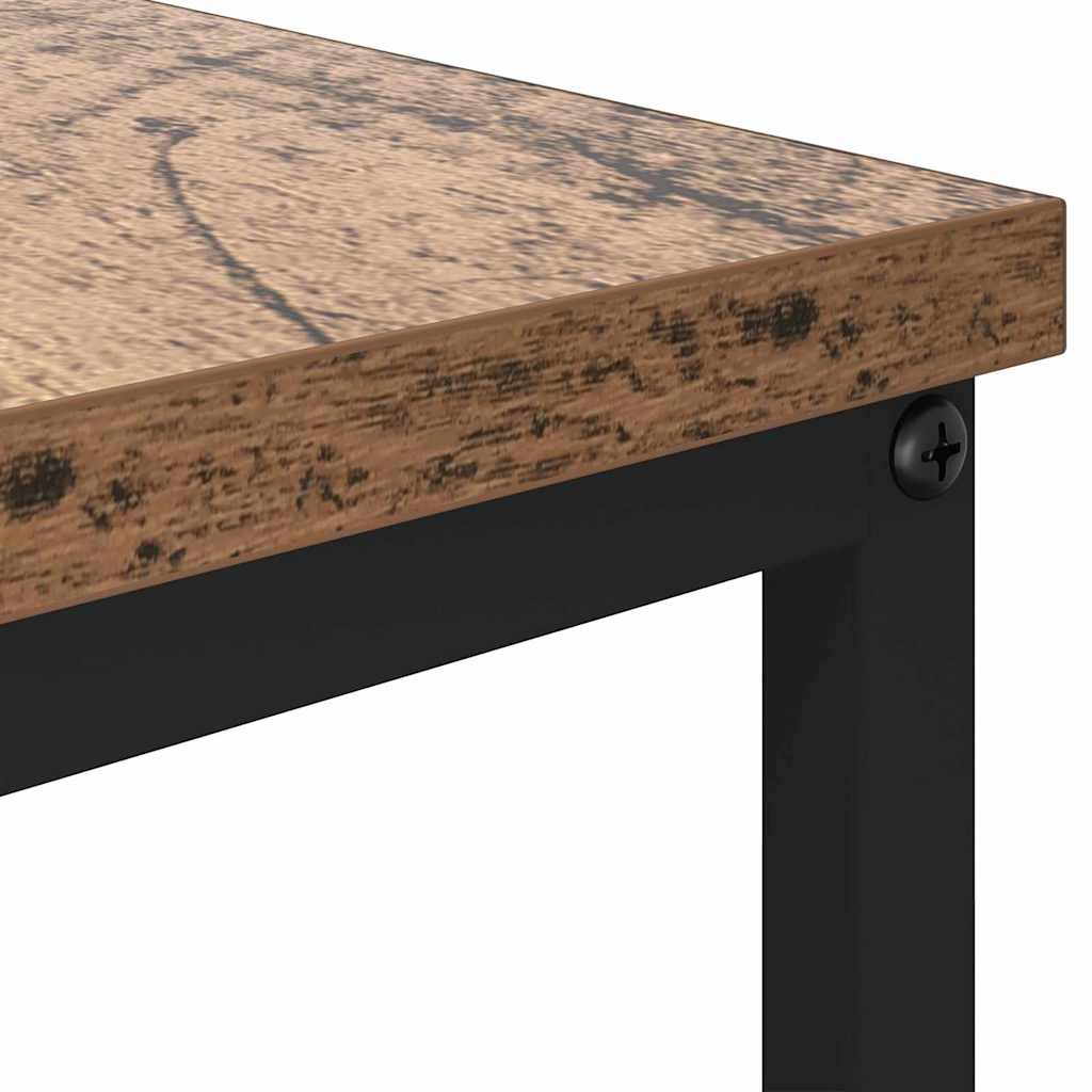 Table basse Bois ancien 100 x 51 x 45 cm Bois d'ingénierie - XIOS