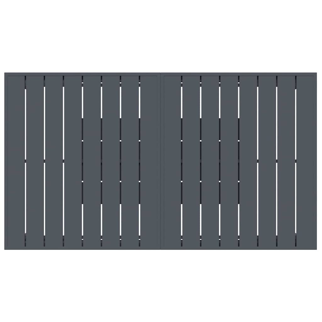 Ensemble de salle à manger pour jardin 7 pcs Anthracite - XIOS