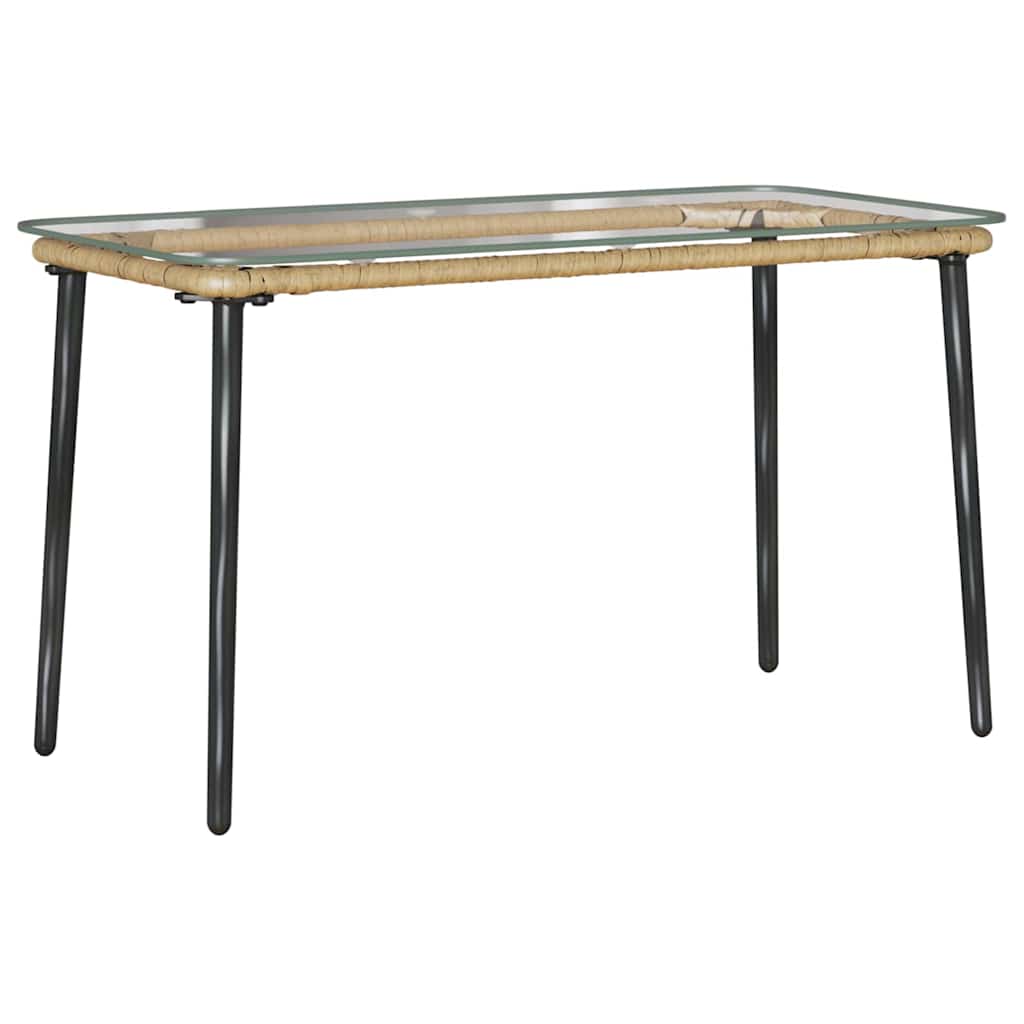 Ensemble de meubles de jardin 4 pcs Noir et anthracite - XIOS