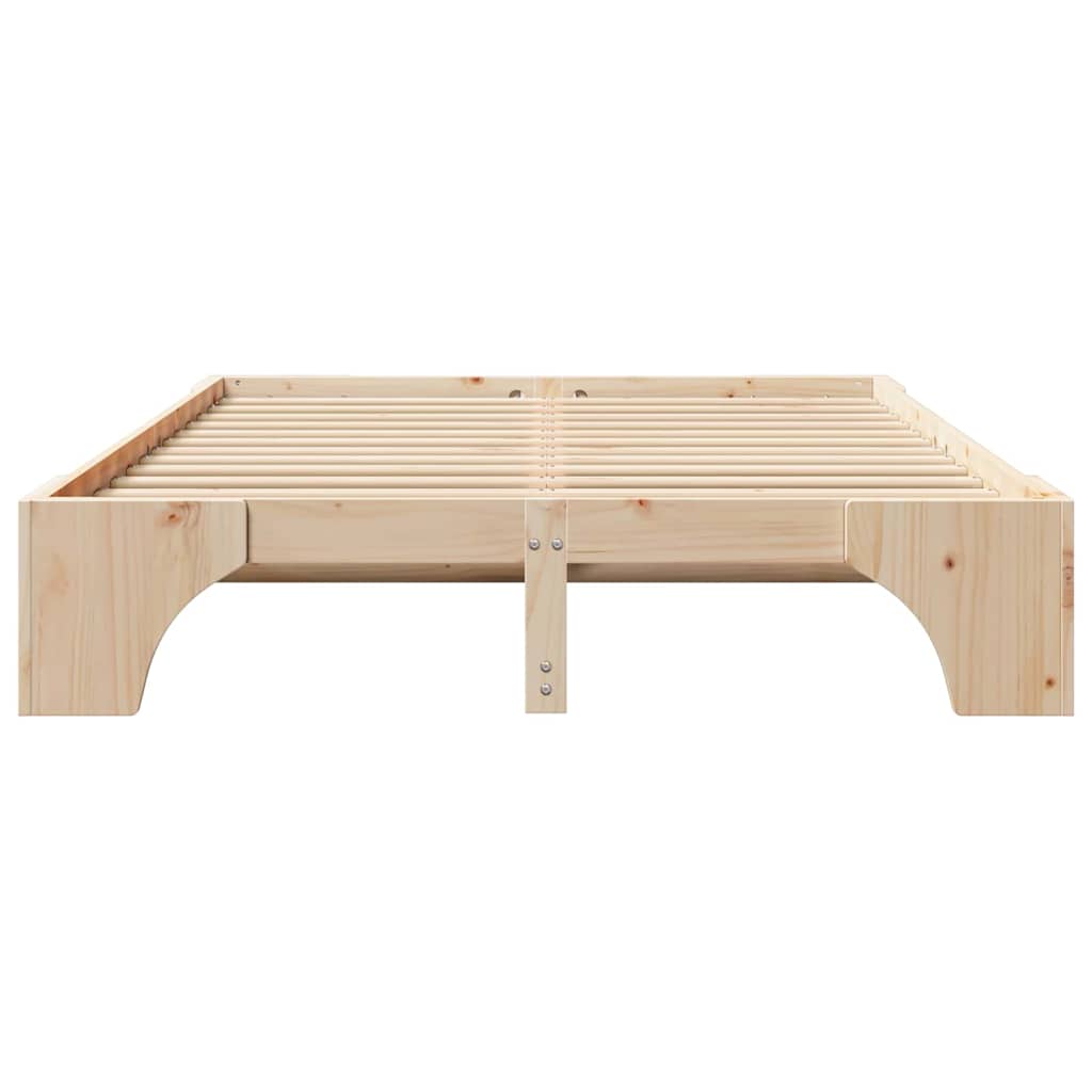 Cadre de lit Pin massif 160 x 200 cm Bois massif en pin - XIOS