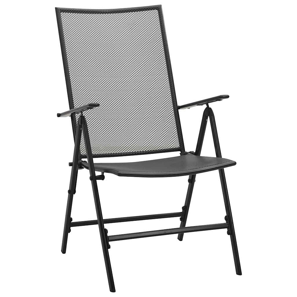 Ensemble de salle à manger pour jardin 5 pcs Anthracite - XIOS