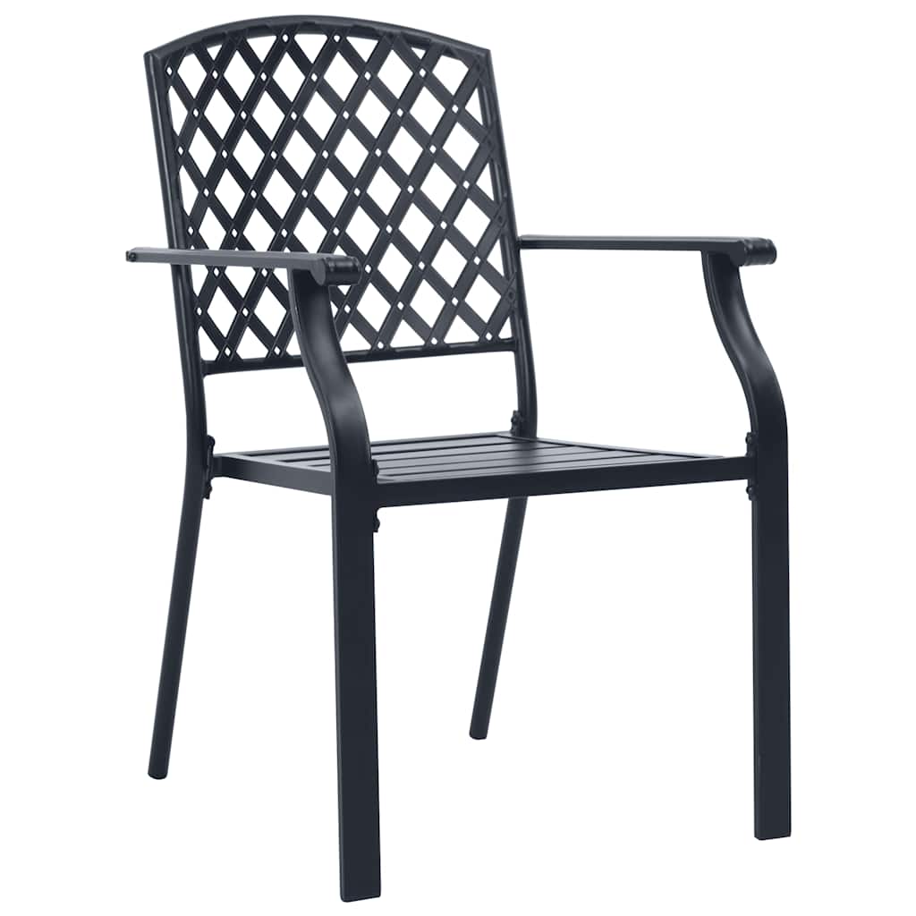 Ensemble de salle à manger pour jardin 5 pcs Anthracite - XIOS