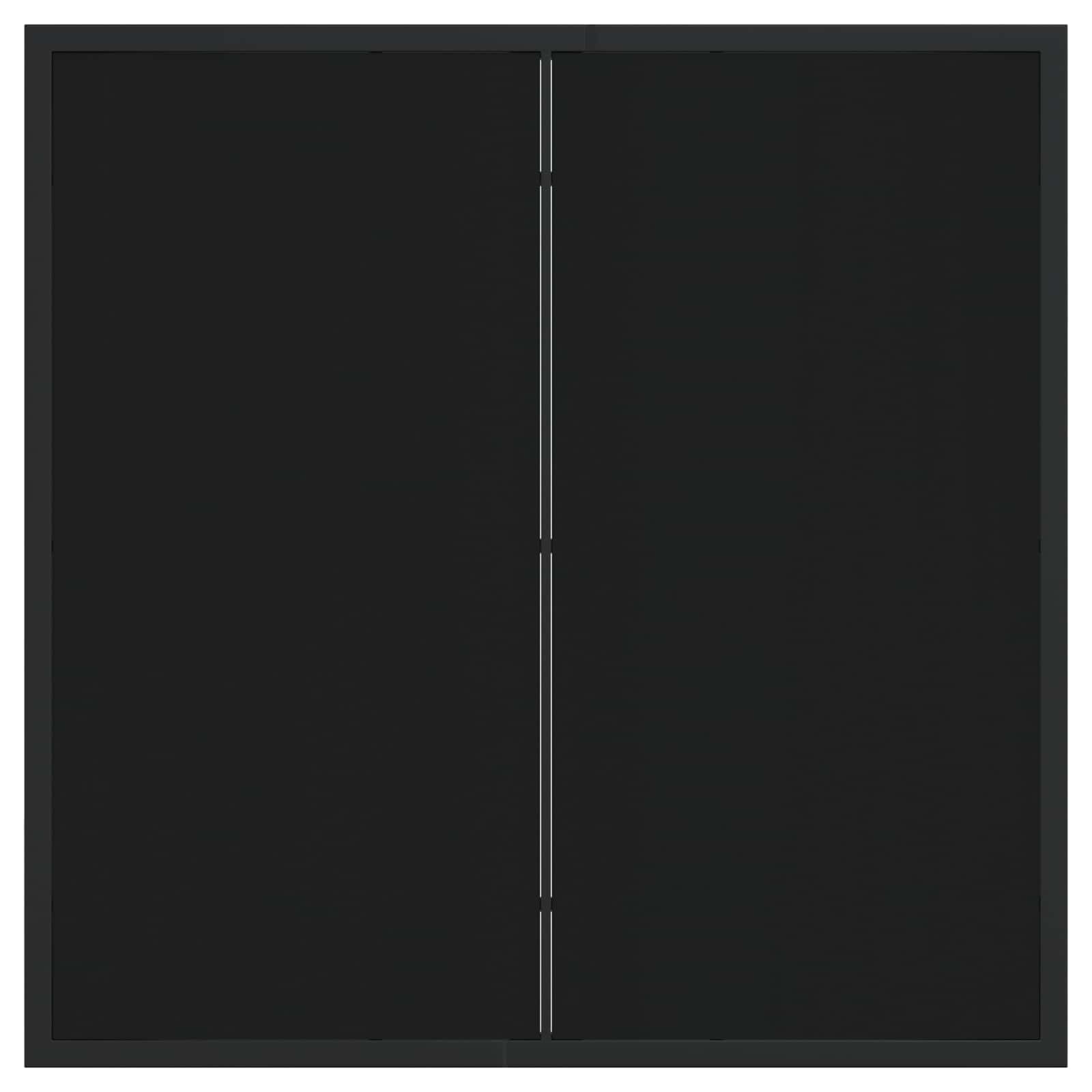 Ensemble de salle à manger pour jardin 5 pcs Noir - XIOS
