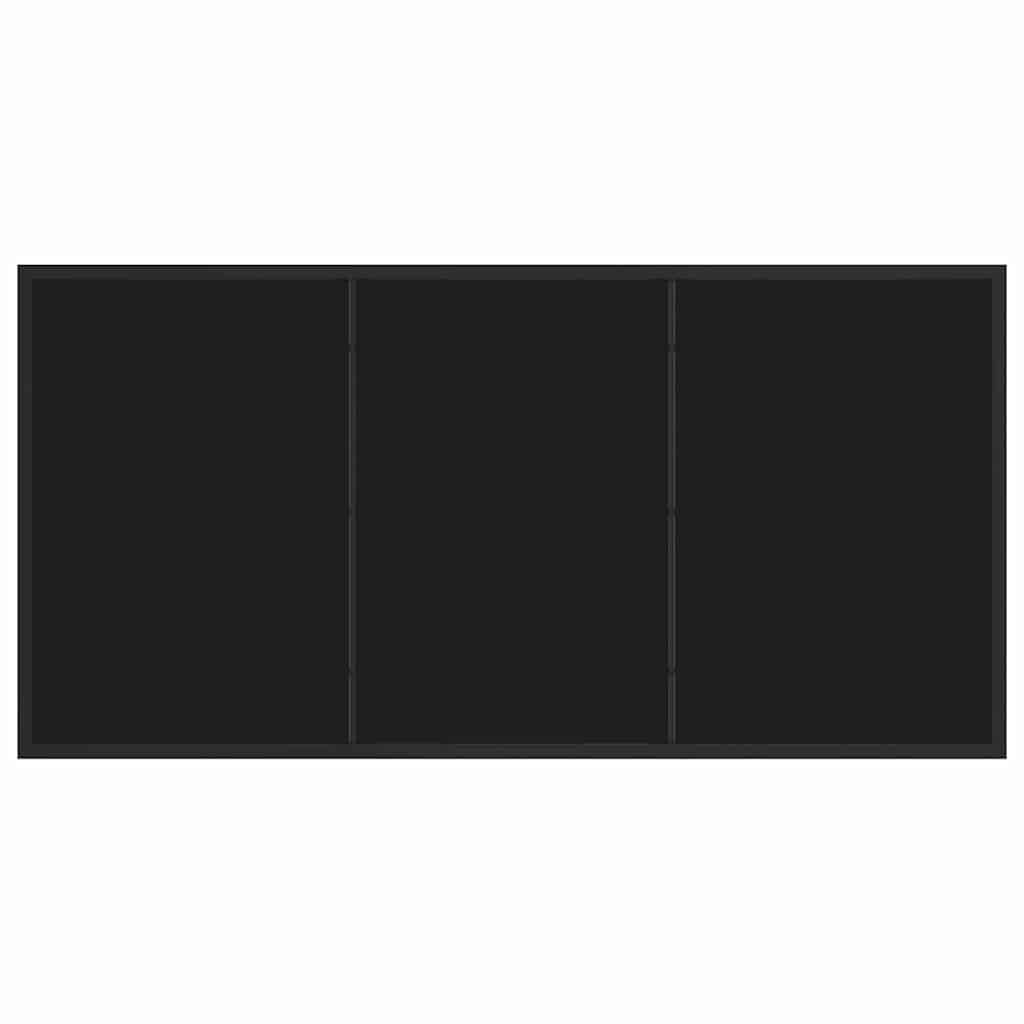 Ensemble de salle à manger pour jardin 5 pcs Noir polyrotin - XIOS