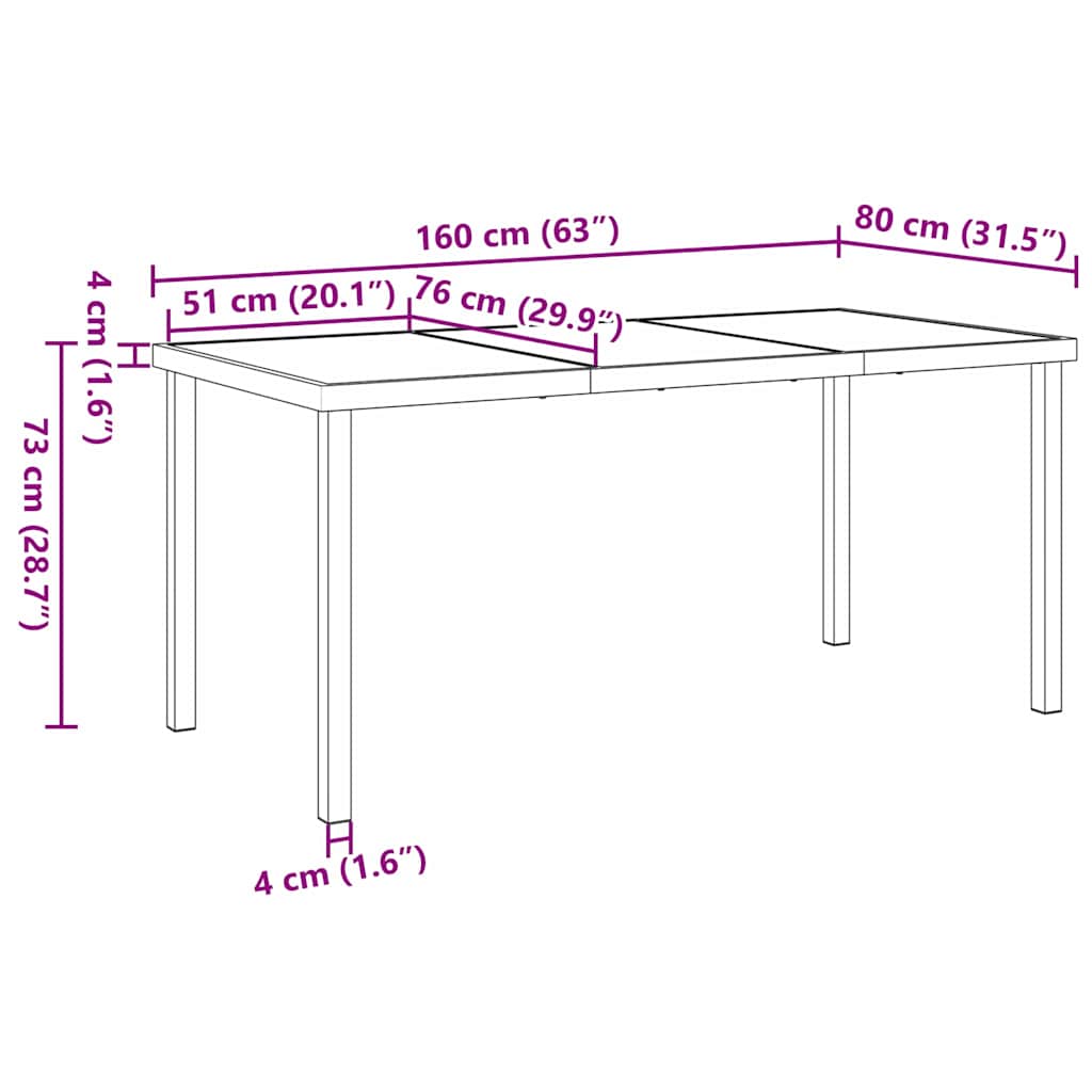 Ensemble de salle à manger pour jardin 7 pcs Gris polyrotin - XIOS