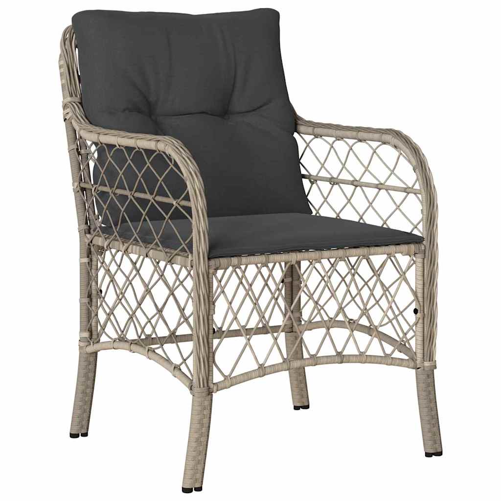Ensemble de salle à manger pour jardin 5 pcs Gris clair - XIOS