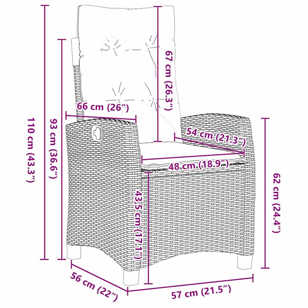 Ensemble de salle à manger pour jardin 5 pcs Gris polyrotin - XIOS