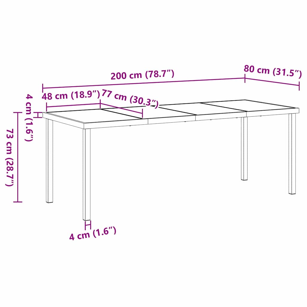 Ensemble de salle à manger pour jardin 7 pcs Marron polyrotin - XIOS