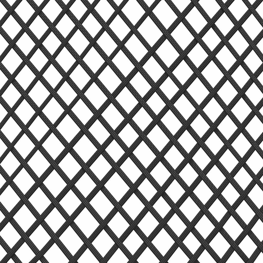 Ensemble de salle à manger pour jardin 5 pcs Noir polyrotin - XIOS