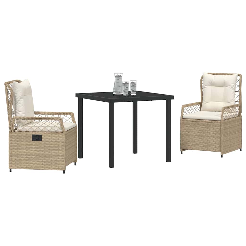 Ensemble de salle à manger pour jardin 3 pcs - XIOS