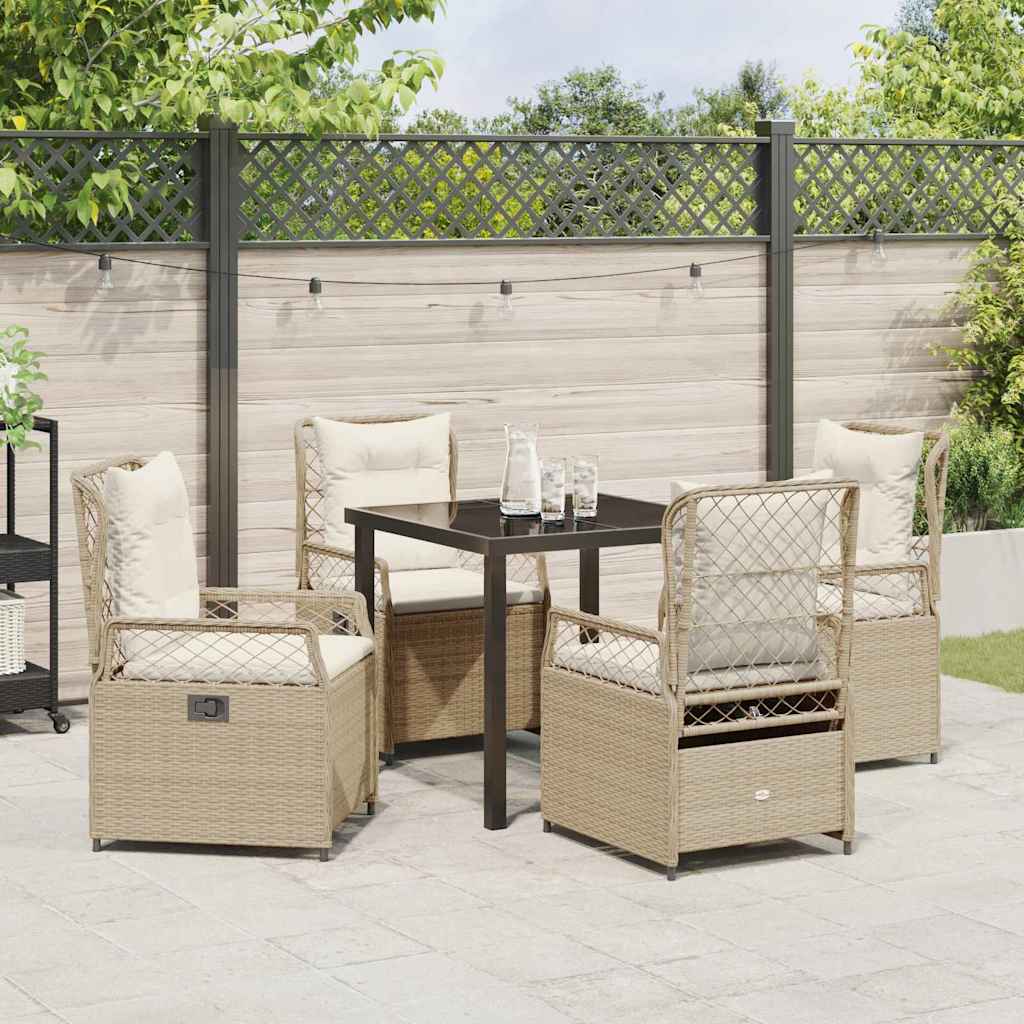 Ensemble de salle à manger pour jardin 5 pcs - XIOS