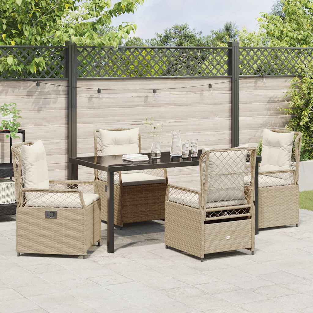 Ensemble de salle à manger pour jardin 5 pcs - XIOS