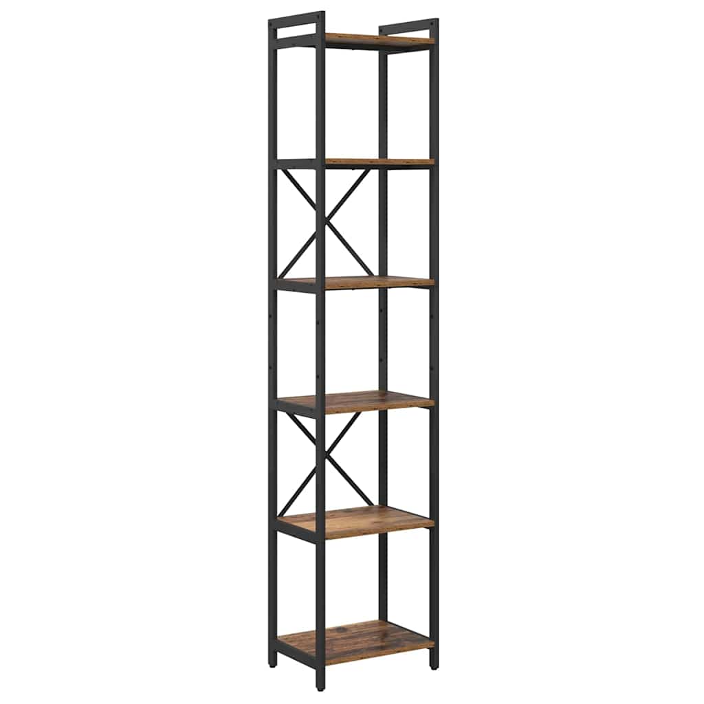 Bibliothèque Bois ancien 40 x 30 x 188 cm Bois d'ingénierie - XIOS