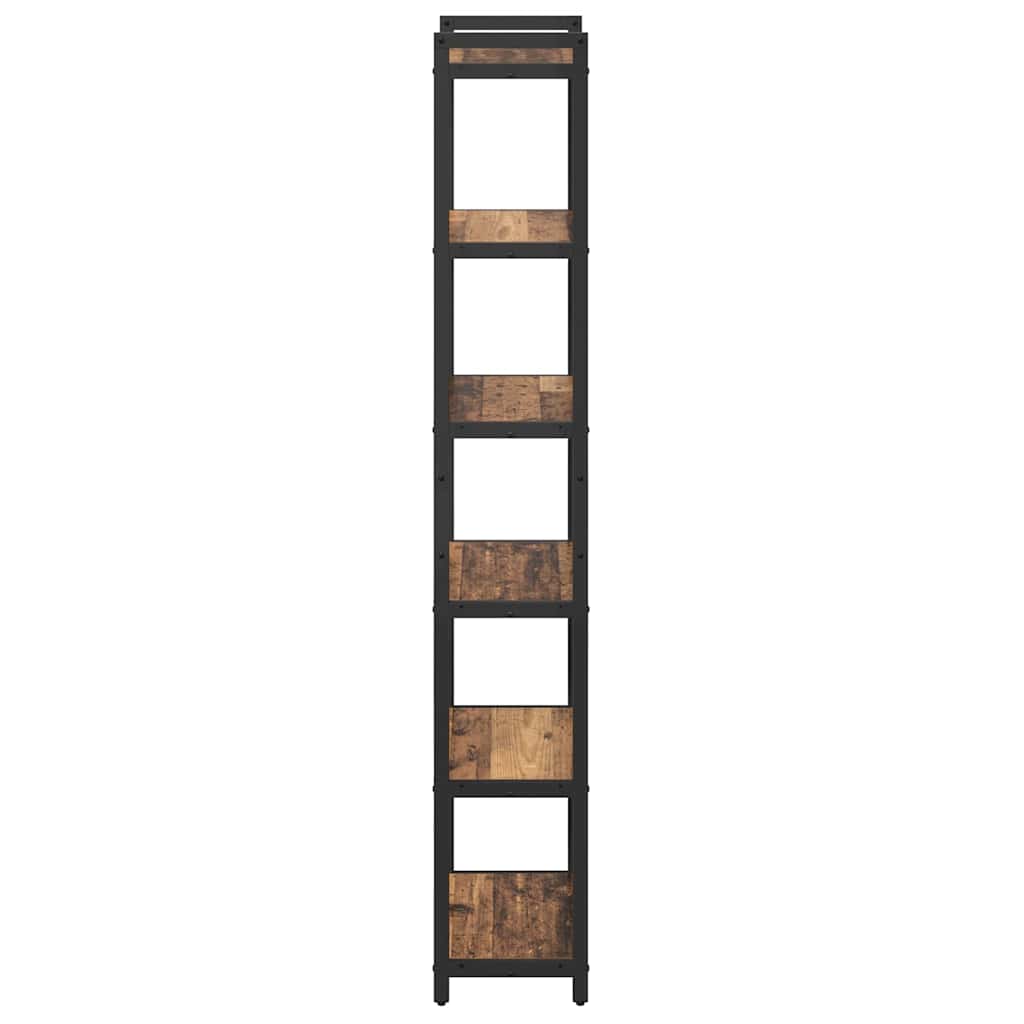 Bibliothèque Bois ancien 40 x 30 x 188 cm Bois d'ingénierie - XIOS