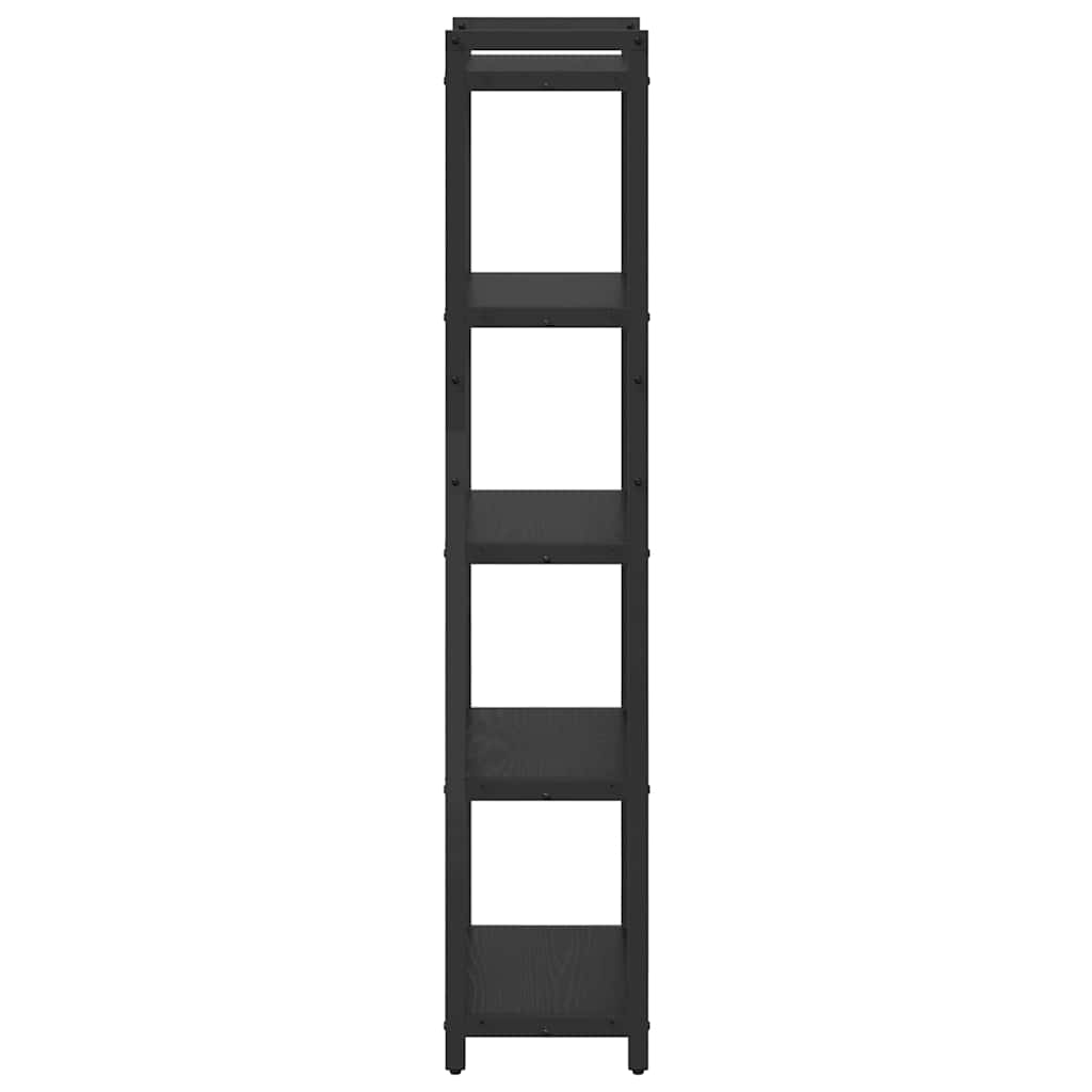 Bibliothèque Chêne noir 40 x 30 x 153 cm Bois d'ingénierie - XIOS