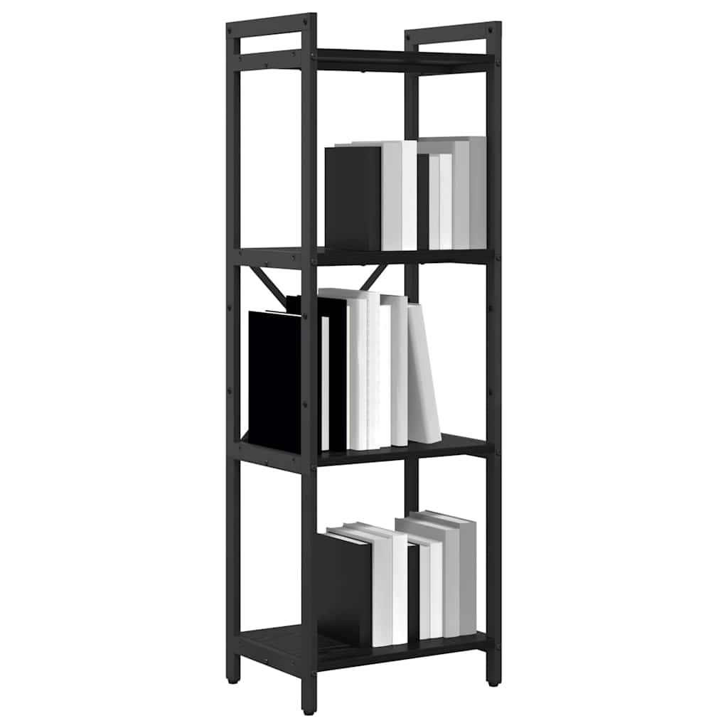 Bibliothèque Chêne noir 40 x 30 x 118 cm Bois d'ingénierie - XIOS