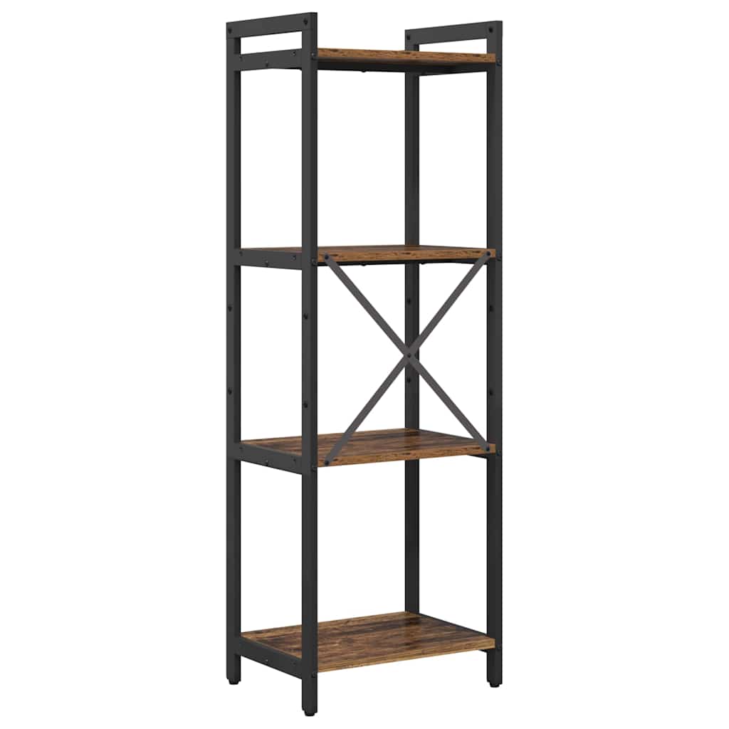 Bibliothèque Bois ancien 40 x 30 x 118 cm Bois d'ingénierie - XIOS