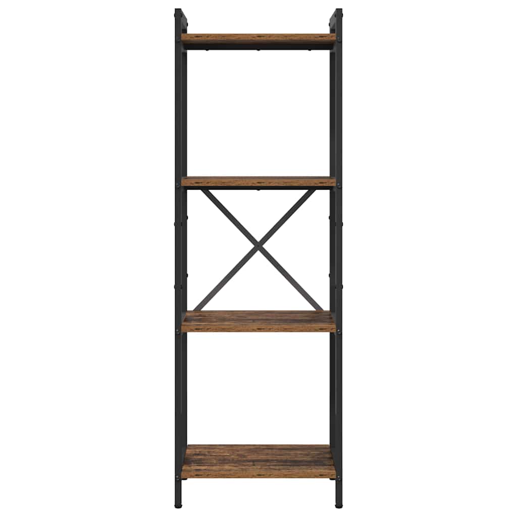 Bibliothèque Bois ancien 40 x 30 x 118 cm Bois d'ingénierie - XIOS