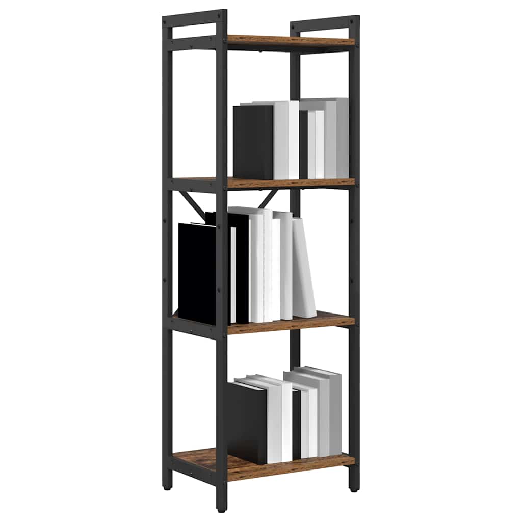 Bibliothèque Bois ancien 40 x 30 x 118 cm Bois d'ingénierie - XIOS