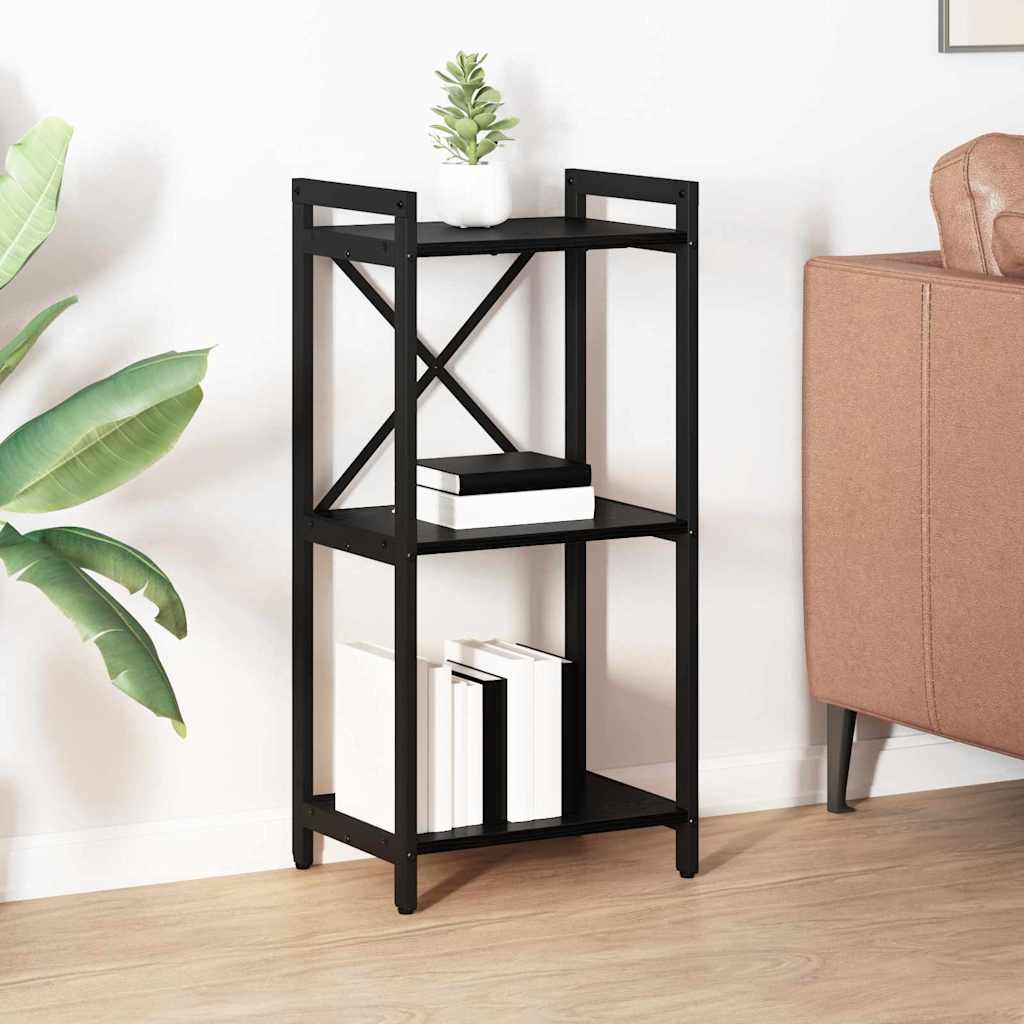 Bibliothèque Chêne noir 40 x 30 x 83 cm Bois d'ingénierie - XIOS