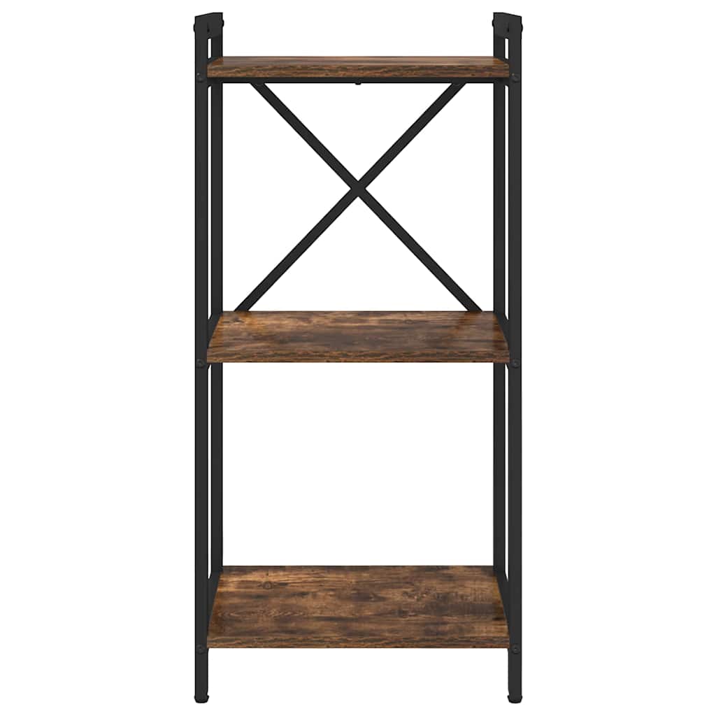 Bibliothèque Chêne fumé 40 x 30 x 83 cm Bois d'ingénierie - XIOS