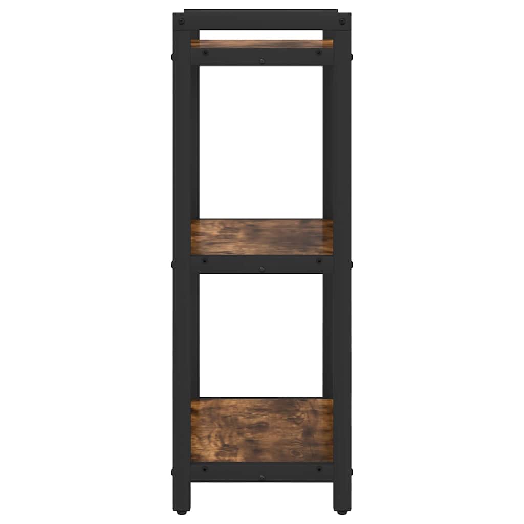 Bibliothèque Chêne fumé 40 x 30 x 83 cm Bois d'ingénierie - XIOS