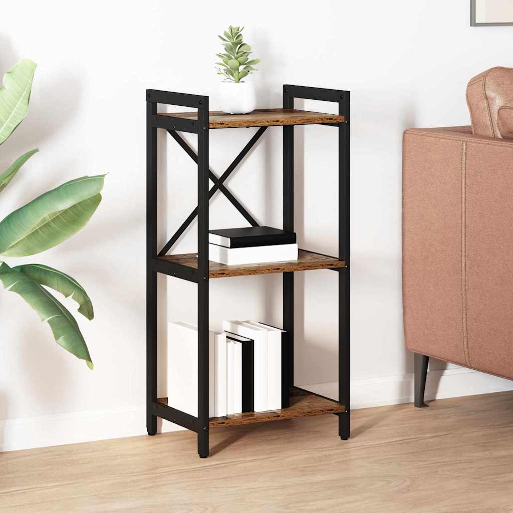 Bibliothèque Bois ancien 40 x 30 x 83 cm Bois d'ingénierie - XIOS