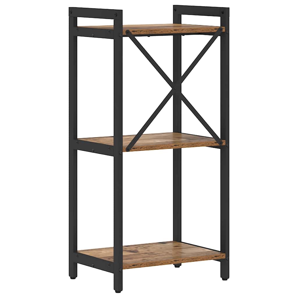 Bibliothèque Bois ancien 40 x 30 x 83 cm Bois d'ingénierie - XIOS