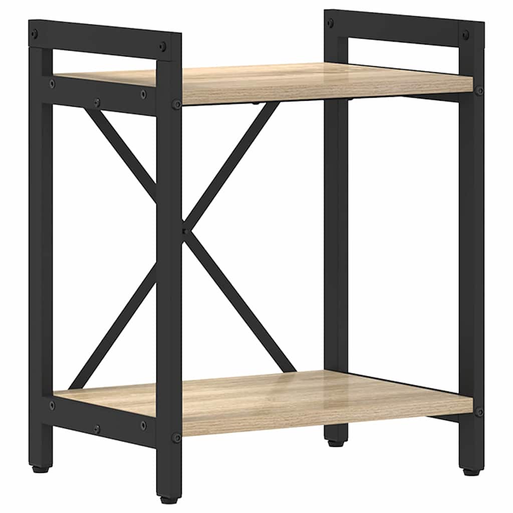 Bibliothèque Chêne sonoma 40 x 30 x 48.5 cm Bois d'ingénierie - XIOS