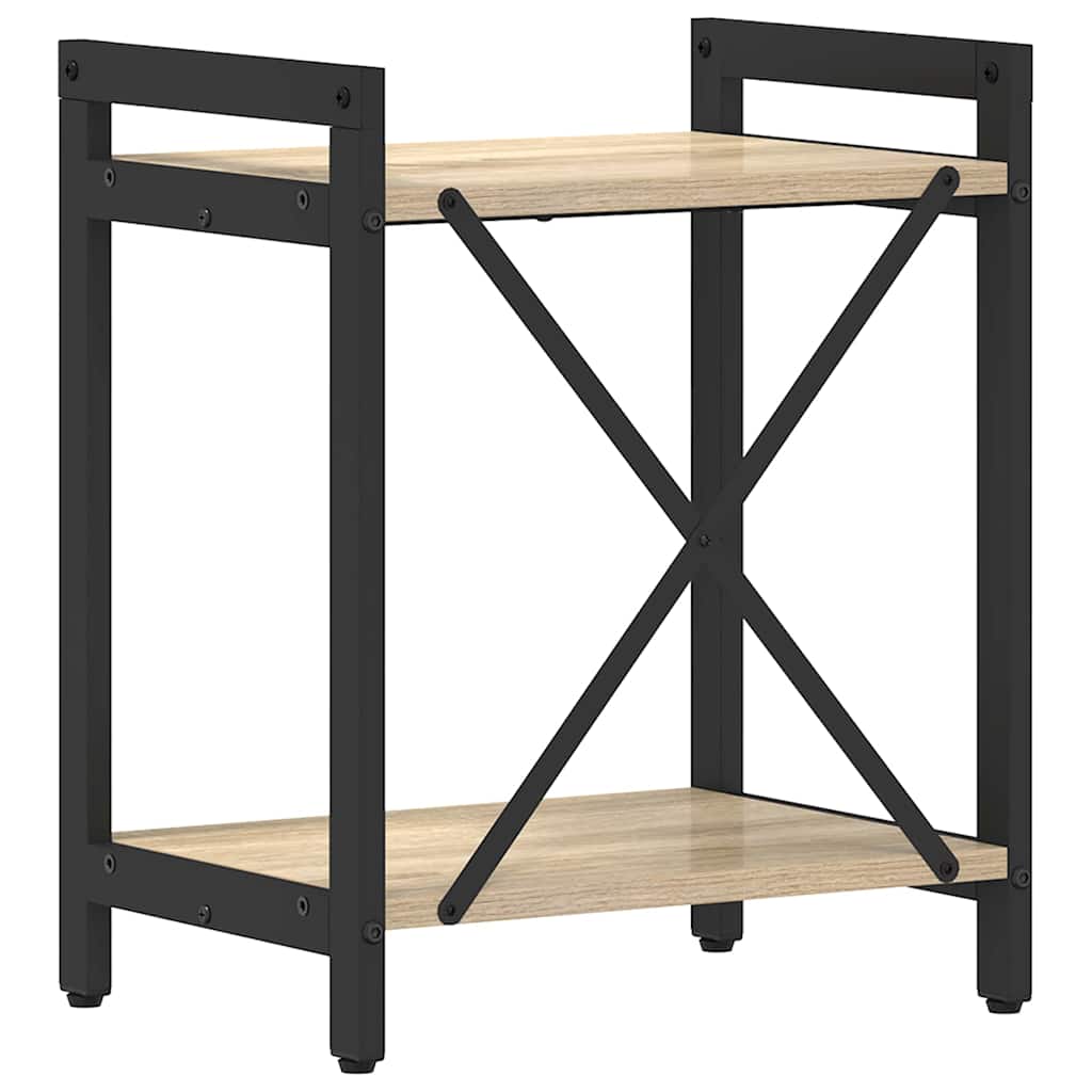 Bibliothèque Chêne sonoma 40 x 30 x 48.5 cm Bois d'ingénierie - XIOS