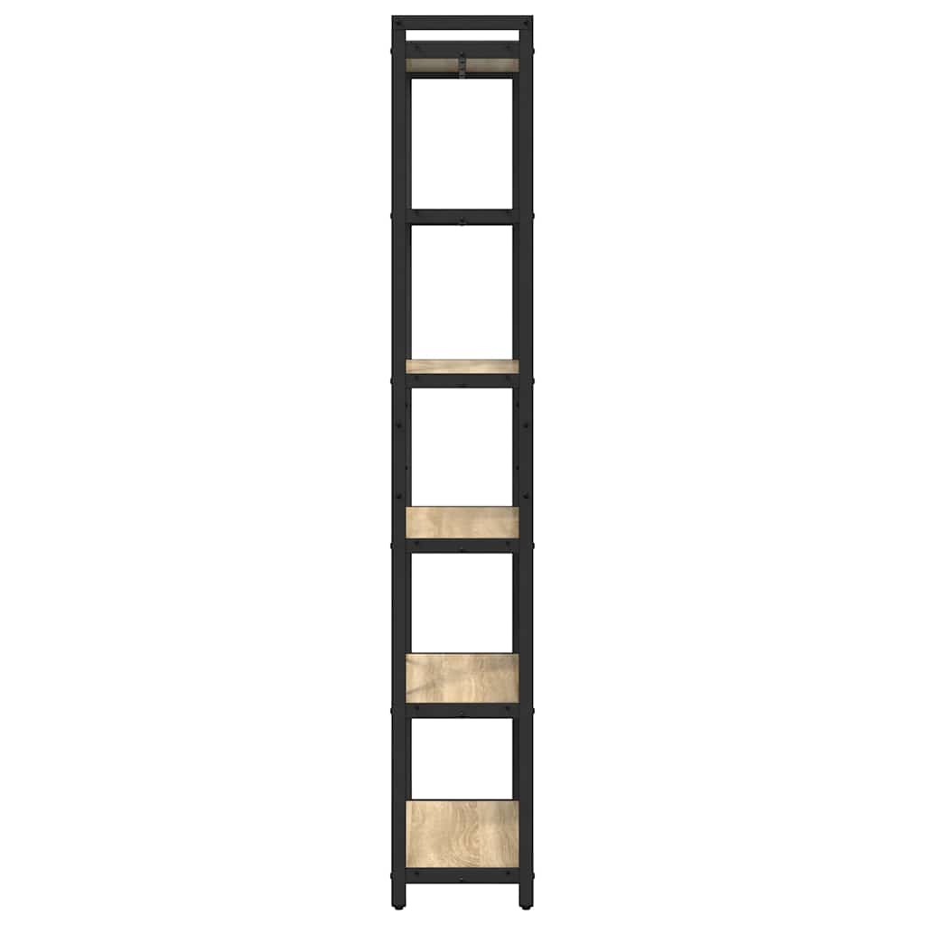 Bibliothèque Chêne sonoma 60 x 30 x 188 cm Bois d'ingénierie - XIOS
