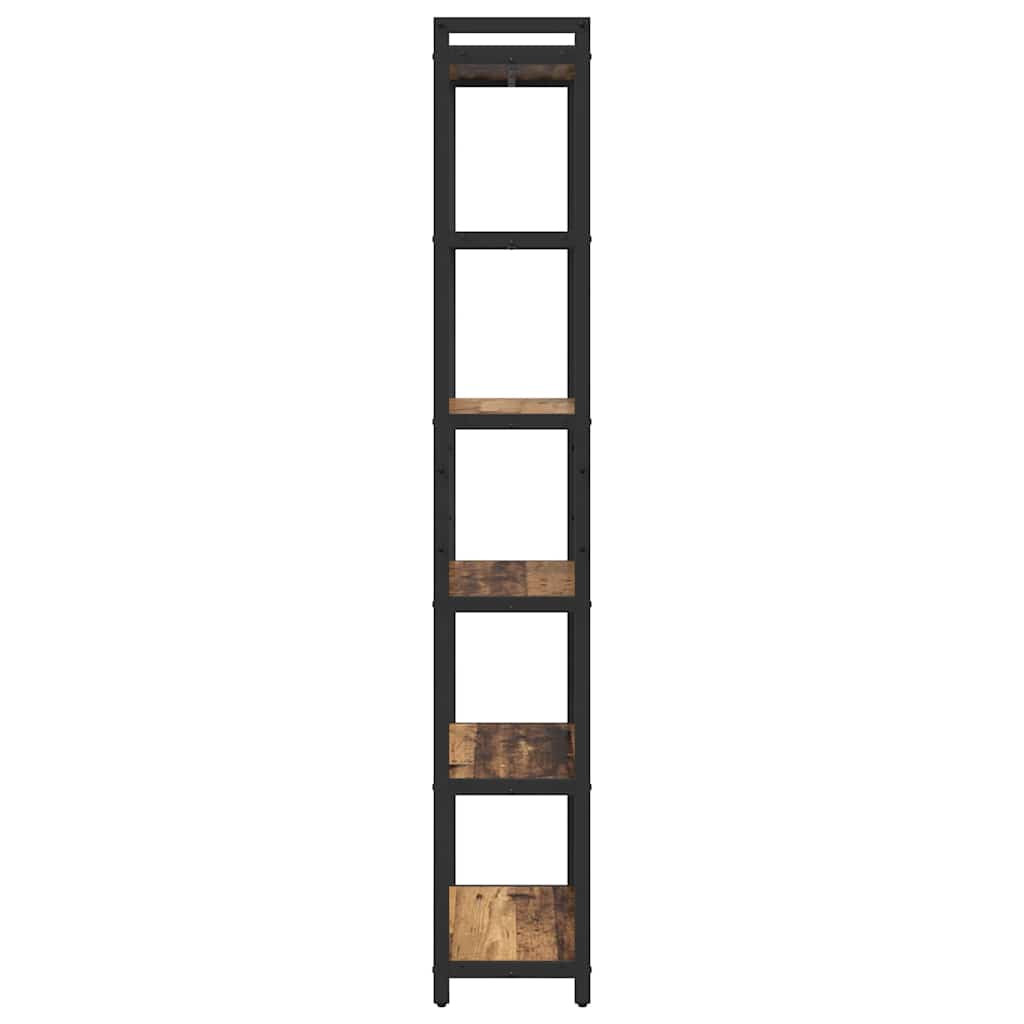 Bibliothèque Bois ancien 60 x 30 x 188 cm Bois d'ingénierie - XIOS