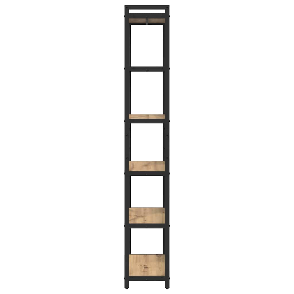 Bibliothèque chêne artisanal 60 x 30 x 188 cm Bois d'ingénierie - XIOS