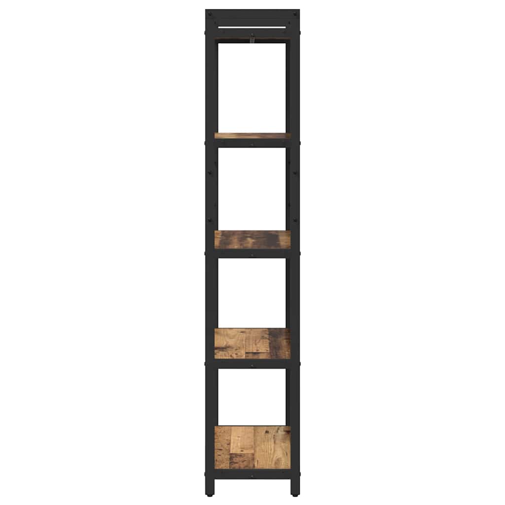 Bibliothèque Bois ancien 60 x 30 x 153 cm Bois d'ingénierie - XIOS