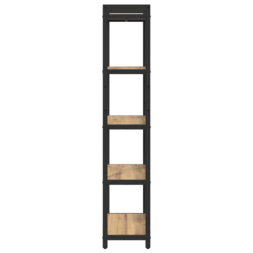 Bibliothèque chêne artisanal 60 x 30 x 153 cm Bois d'ingénierie - XIOS