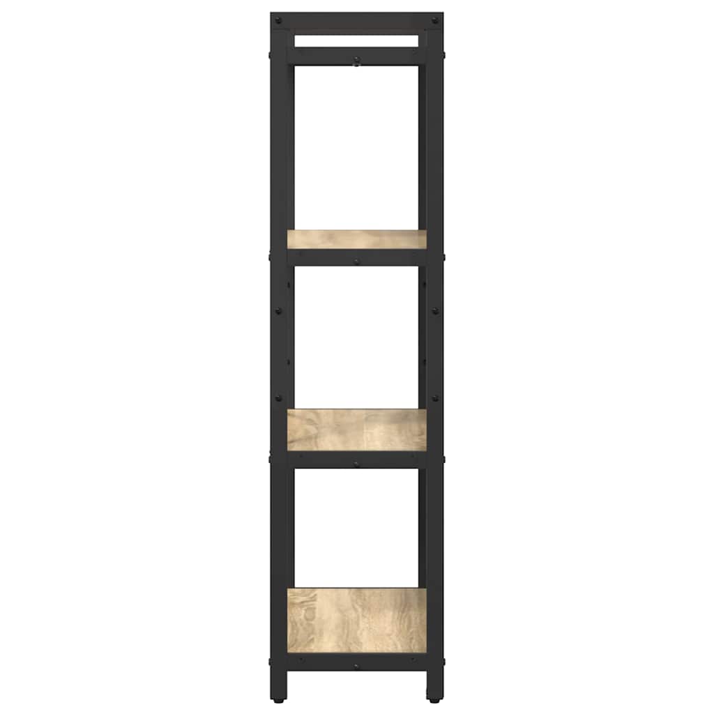 Bibliothèque Chêne sonoma 60 x 30 x 118 cm Bois d'ingénierie - XIOS