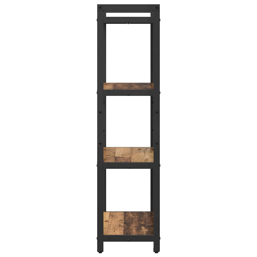 Bibliothèque Bois ancien 60 x 30 x 118 cm Bois d'ingénierie - XIOS