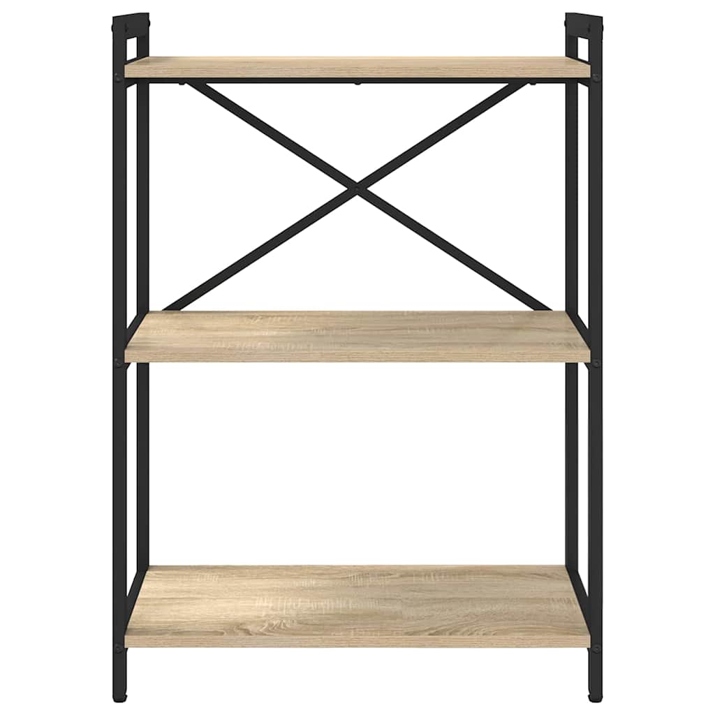 Bibliothèque Chêne sonoma 60 x 30 x 83 cm Bois d'ingénierie - XIOS