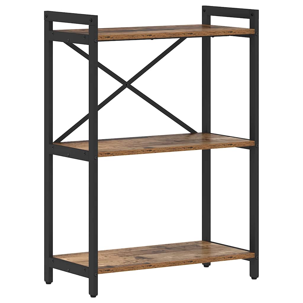 Bibliothèque Bois ancien 60 x 30 x 83 cm Bois d'ingénierie - XIOS