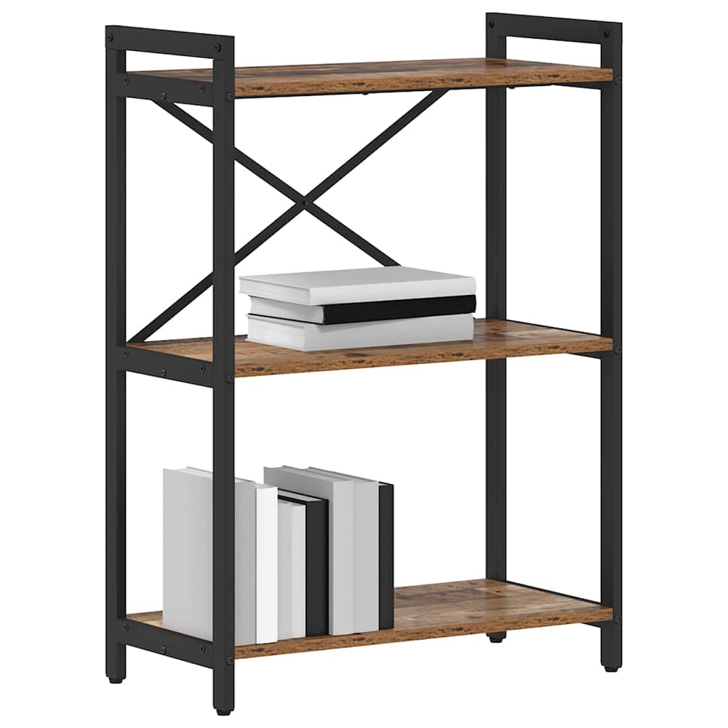 Bibliothèque Bois ancien 60 x 30 x 83 cm Bois d'ingénierie - XIOS