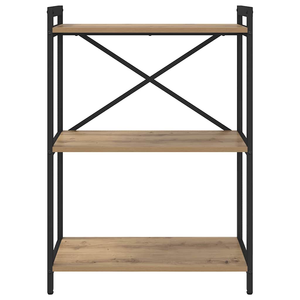Bibliothèque chêne artisanal 60 x 30 x 83 cm Bois d'ingénierie - XIOS
