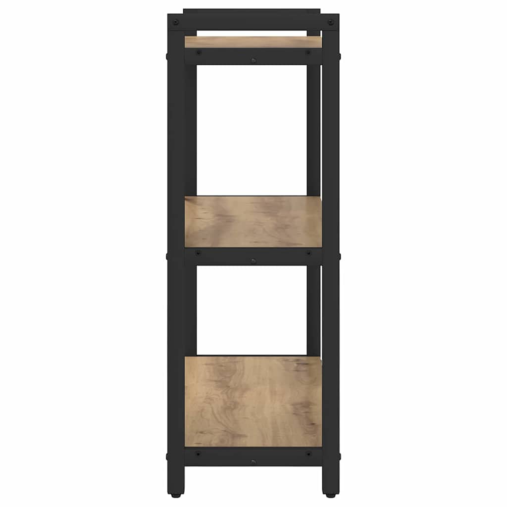 Bibliothèque chêne artisanal 60 x 30 x 83 cm Bois d'ingénierie - XIOS