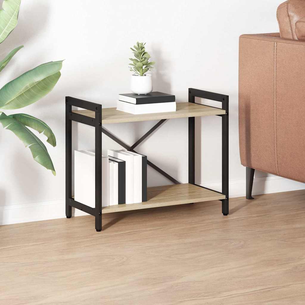 Bibliothèque Chêne sonoma 60 x 30 x 48.5 cm Bois d'ingénierie - XIOS