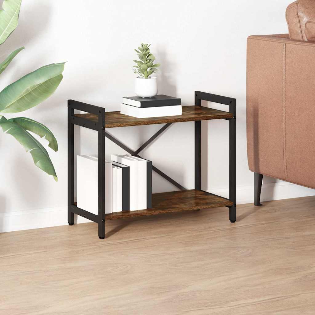 Bibliothèque Chêne fumé 60 x 30 x 48.5 cm Bois d'ingénierie - XIOS