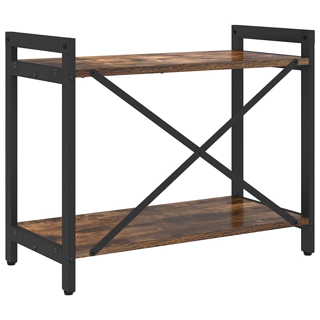 Bibliothèque Chêne fumé 60 x 30 x 48.5 cm Bois d'ingénierie - XIOS
