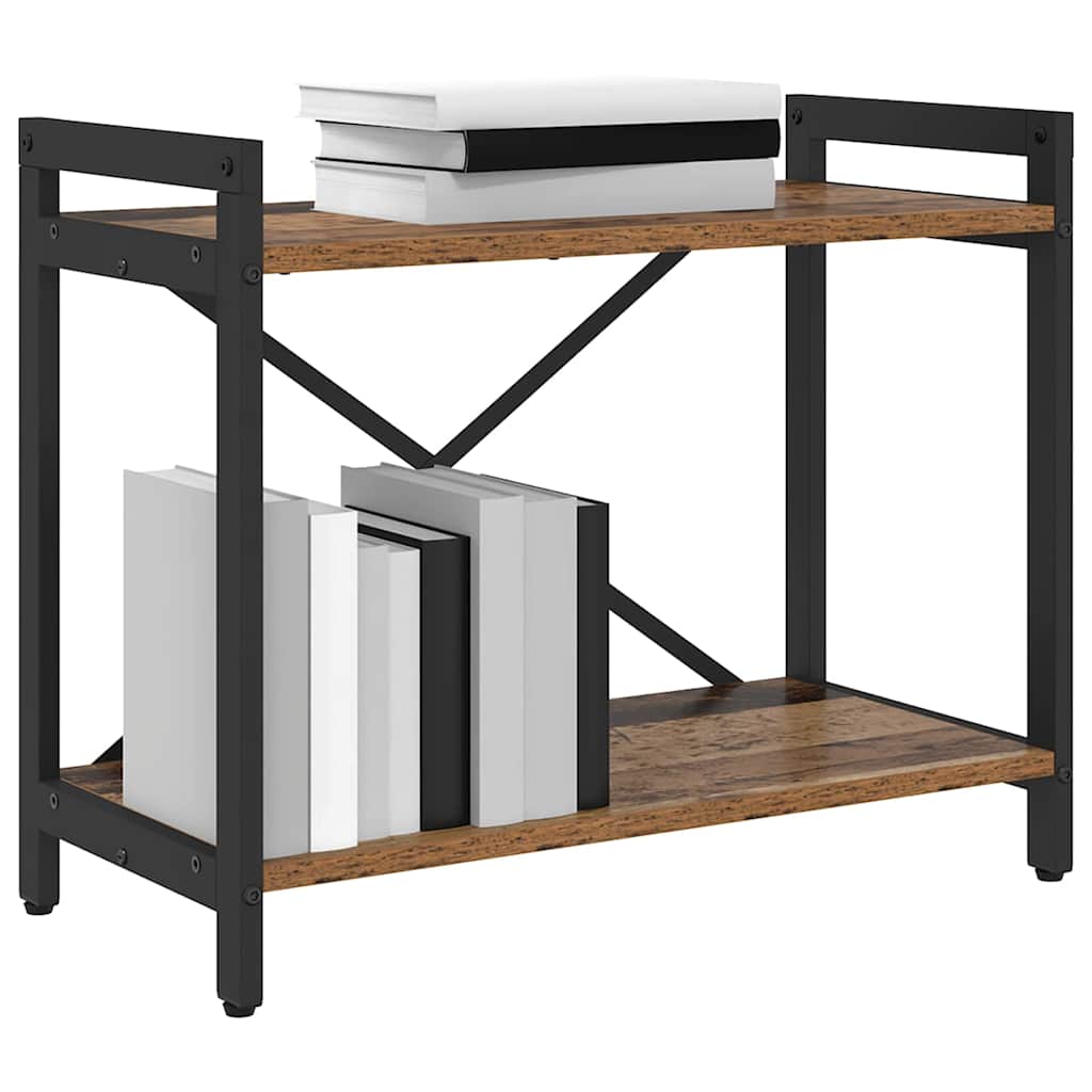 Bibliothèque Bois ancien 60 x 30 x 48.5 cm Bois d'ingénierie - XIOS