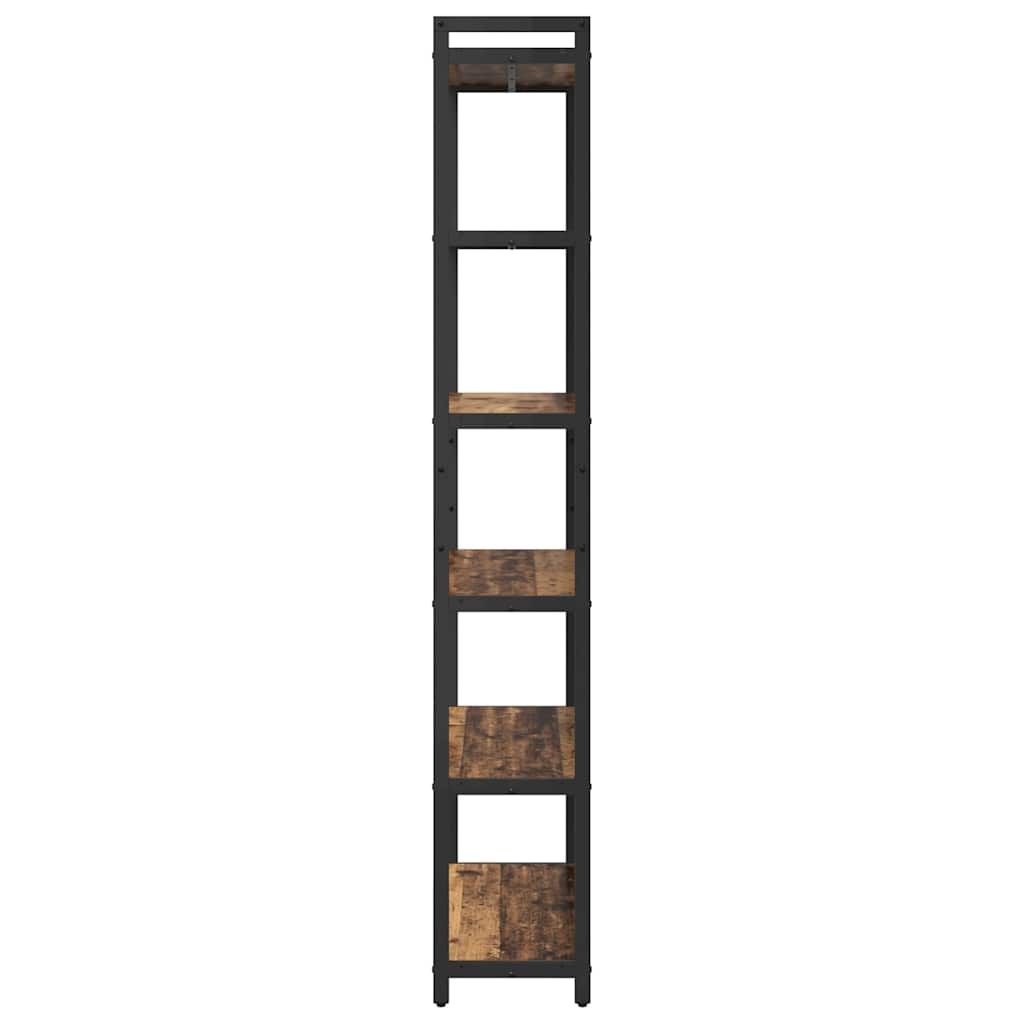 Bibliothèque Bois ancien 80 x 30 x 188 cm Bois d'ingénierie - XIOS