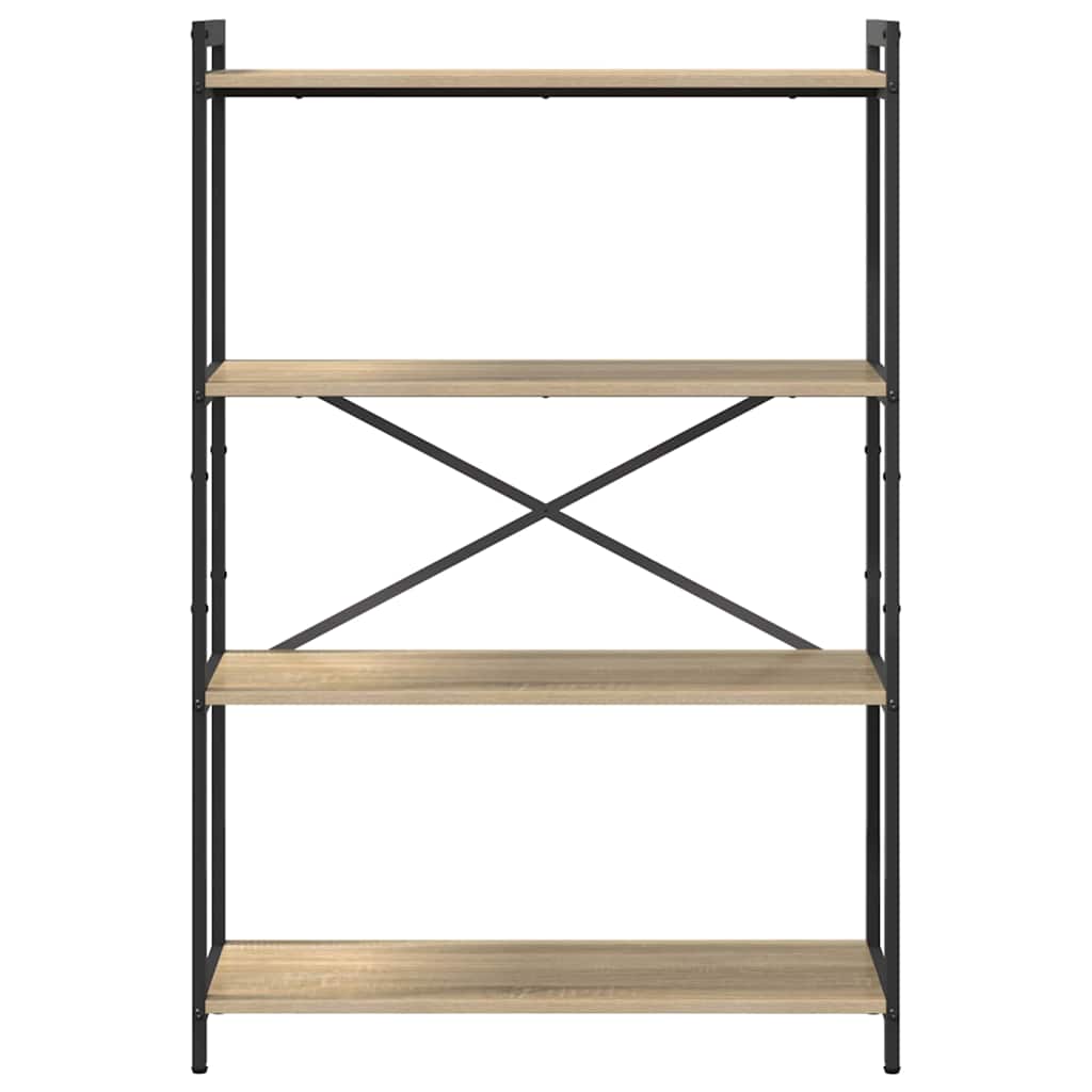 Bibliothèque Chêne sonoma 80 x 30 x 118 cm Bois d'ingénierie - XIOS