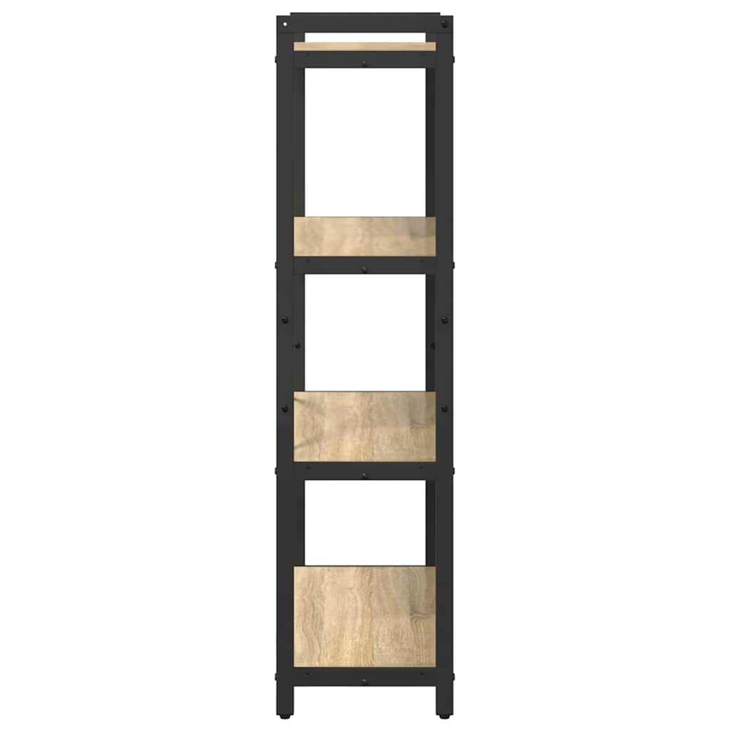 Bibliothèque Chêne sonoma 80 x 30 x 118 cm Bois d'ingénierie - XIOS